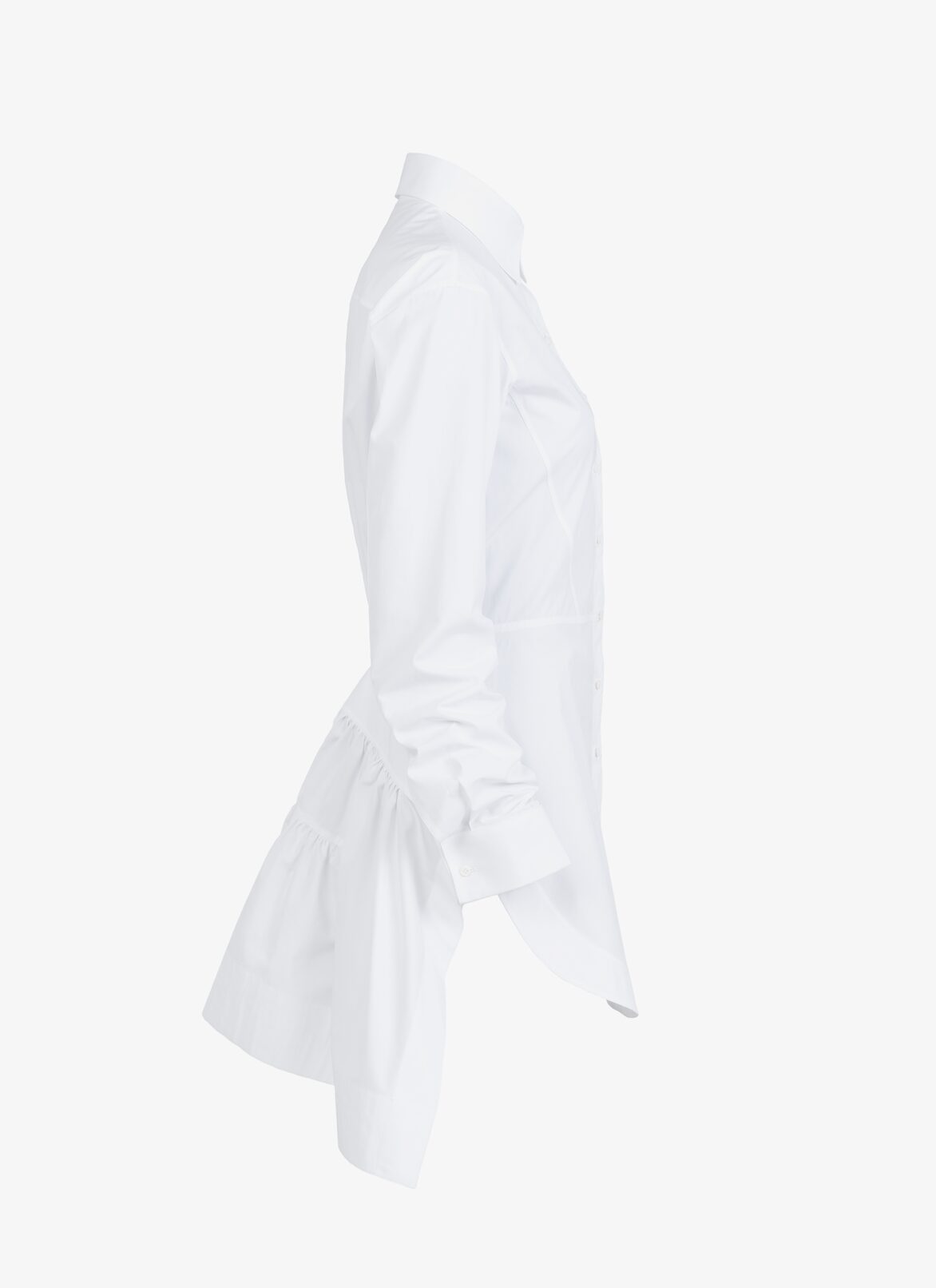 EDITION 1986 POPELINE FITTED SHIRT ALAÏA WHITE EDITION 1986 POPELINE FITTED SHIRT